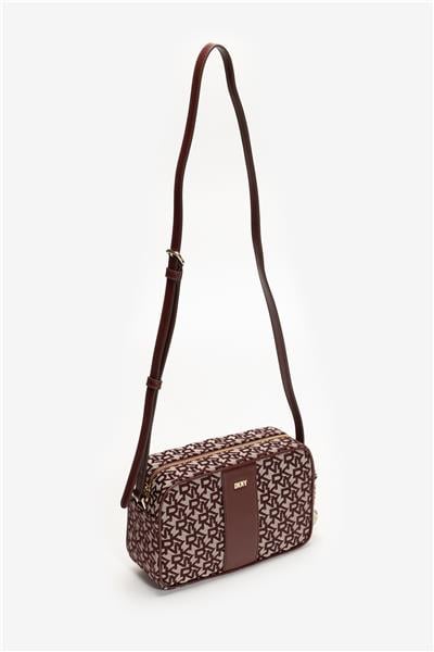 DKNY Kadın Mini Omuz Çantası Bordo