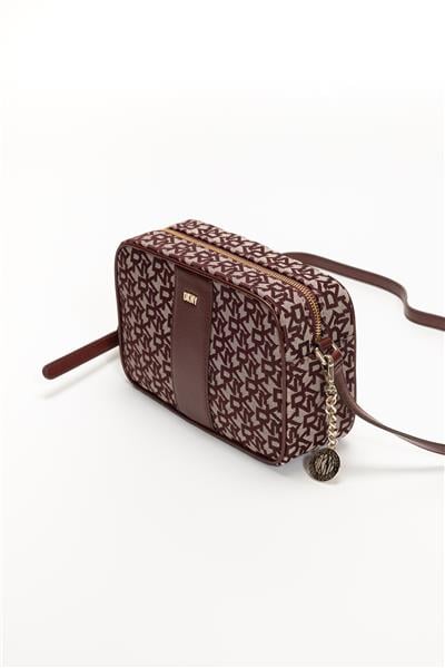 DKNY Kadın Mini Omuz Çantası Bordo