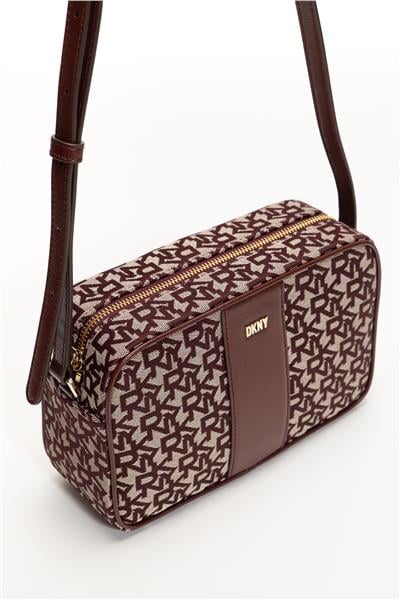 DKNY Kadın Mini Omuz Çantası Bordo