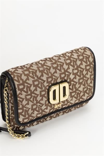 DKNY Kadın Mini Omuz Çantası Krem