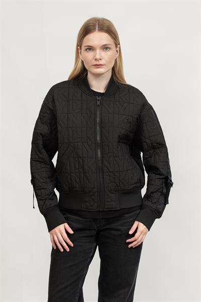 DKNY Kadın Mont Siyah