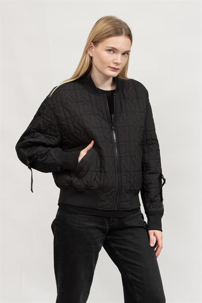 DKNY Kadın Mont Siyah