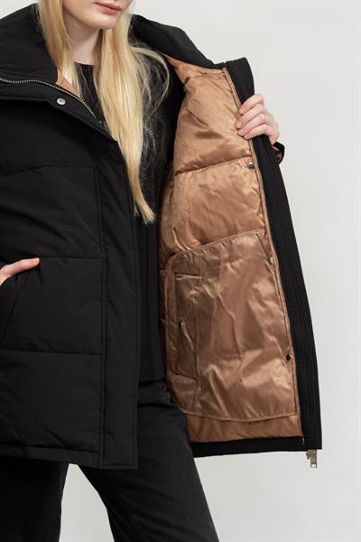 DKNY Kadın Mont Siyah