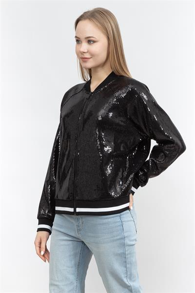 DKNY Kadın Mont Siyah