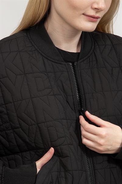 DKNY Kadın Mont Siyah