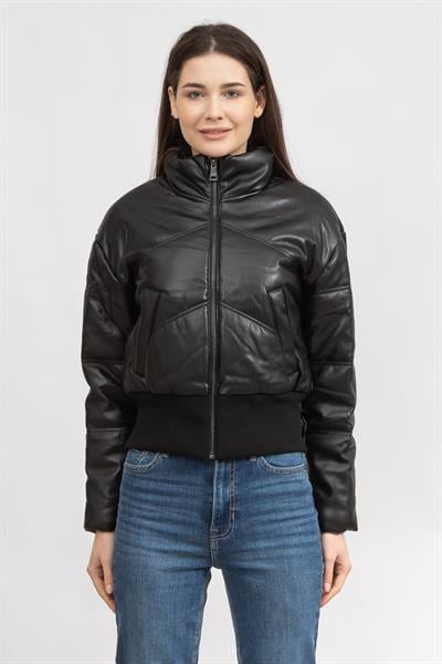 DKNY Kadın Mont Siyah