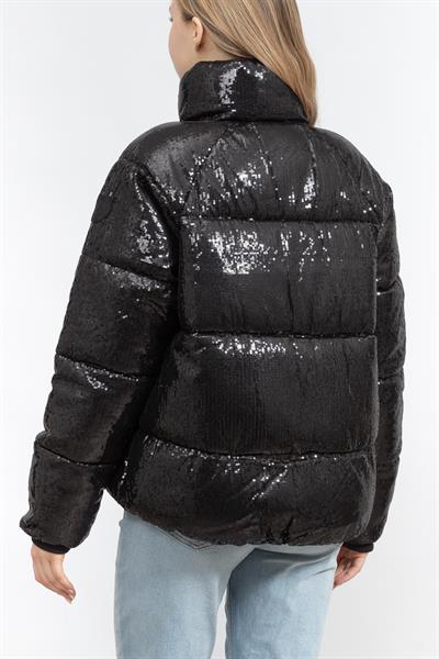 DKNY Kadın Mont Siyah