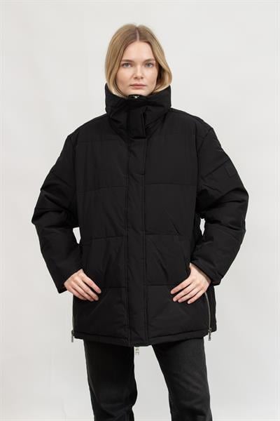 DKNY Kadın Mont Siyah