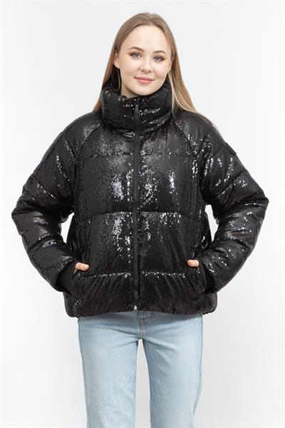 DKNY Kadın Mont Siyah