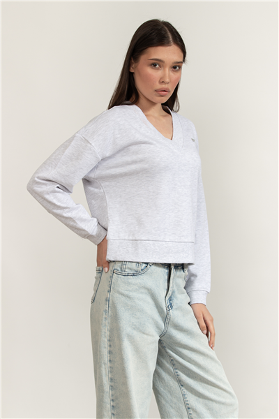 DKNY Metallic Bubble Logo Kadın Eşofman Üstü