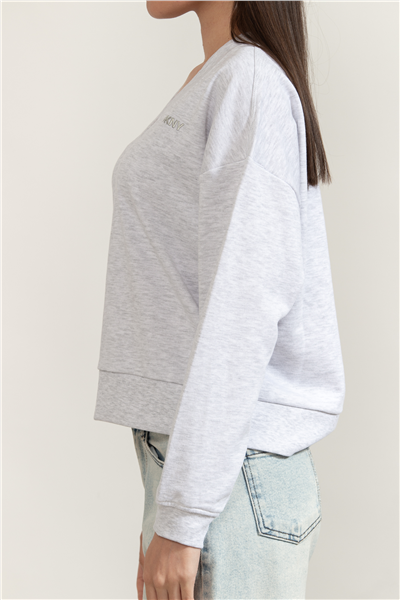 DKNY Metallic Bubble Logo Kadın Eşofman Üstü