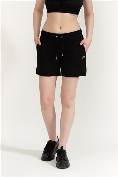 DKNY Metallic Logo Kadın Penye Şort