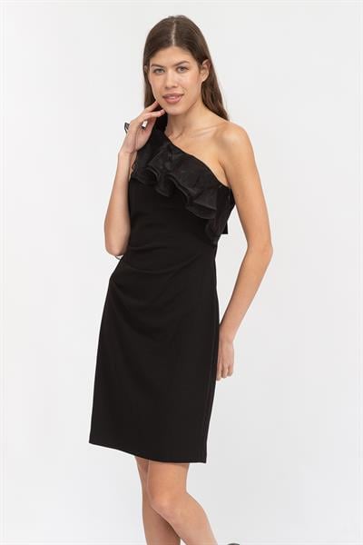 DKNY One Shoulder Double Kadın Elbise