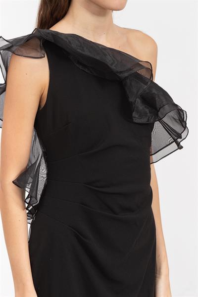 DKNY One Shoulder Double Kadın Elbise
