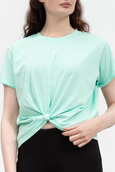 DKNY Pigment Dyed Sport i Kadın Bisiklet Yaka TShirt