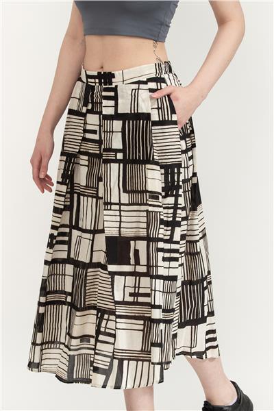 DKNY Printed Kadın Etek