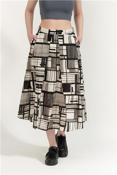 DKNY Printed Kadın Etek