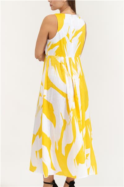 DKNY Prntd Maxi Kadın Elbise