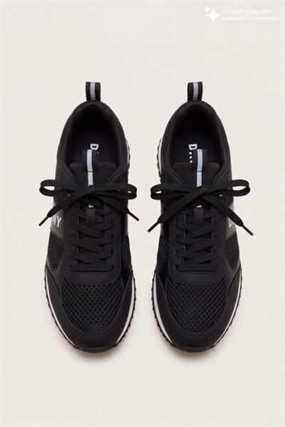 DKNY Retroline Erkek Sneaker Siyah