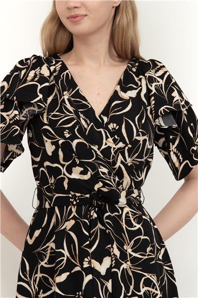 DKNY Ruffle Kadın Elbise