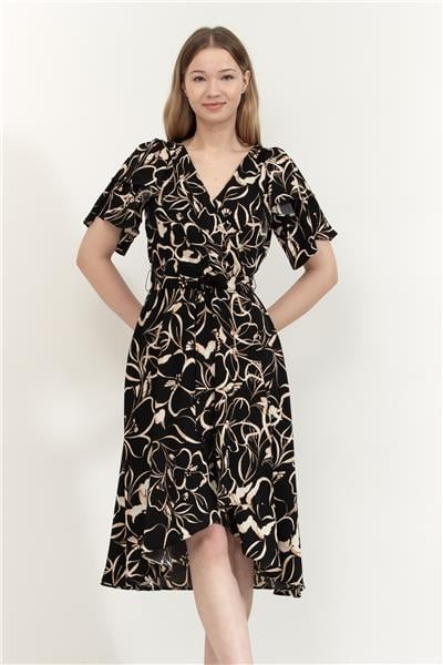 DKNY Ruffle Kadın Elbise