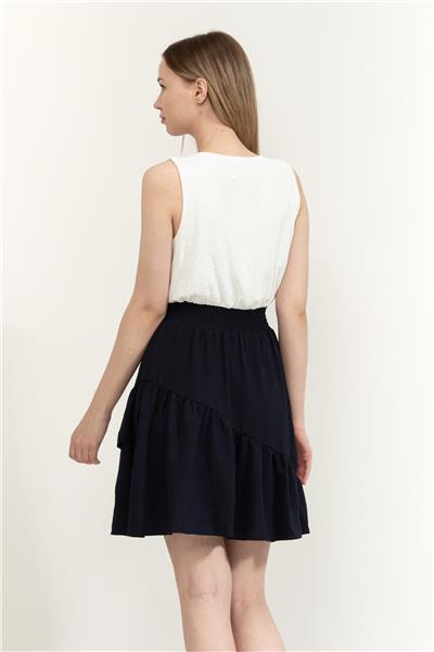 DKNY Smocked Kadın Elbise