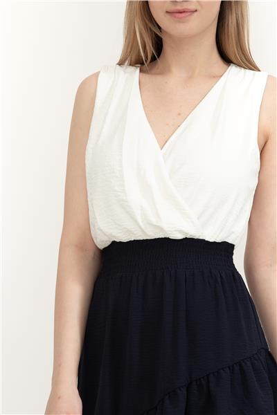 DKNY Smocked Kadın Elbise