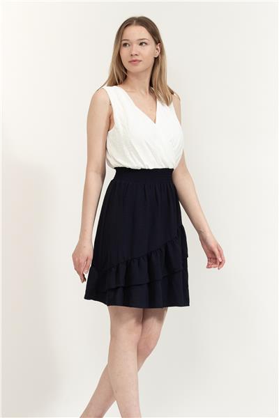 DKNY Smocked Kadın Elbise