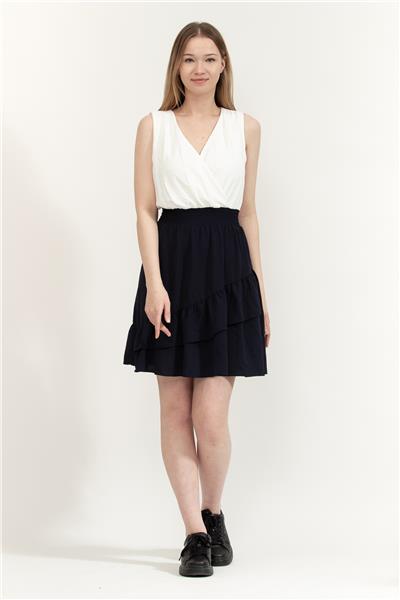 DKNY Smocked Kadın Elbise