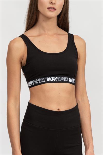 DKNY Sport Outline Logo Kadın Sporcu Sütyen