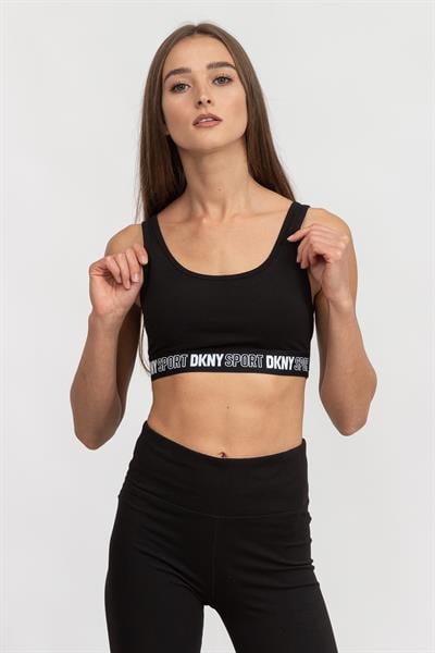 DKNY Sport Outline Logo Kadın Sporcu Sütyen