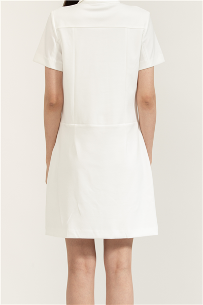 DKNY S/S Shift W/ Buttons Kadın Elbise