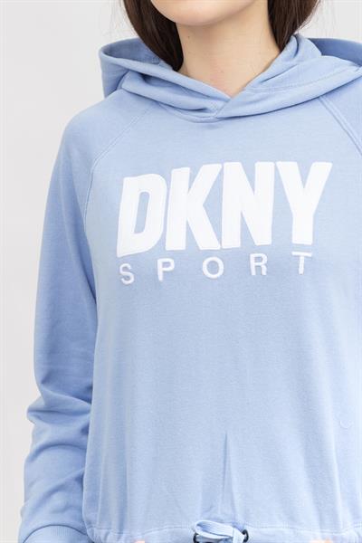 DKNY Terry Kadın Kapüşonlu Sweatshirt