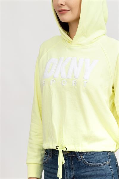 DKNY Terry Kadın Kapüşonlu Sweatshirt