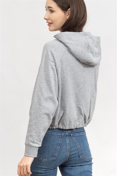 DKNY Terry Kadın Kapüşonlu Sweatshirt
