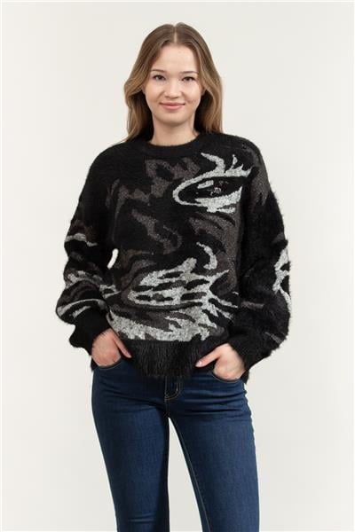 DKNY Tiger Eye Kadın Triko