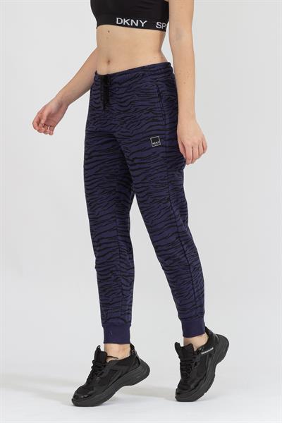 DKNY Tiger King Print Rel Kadın Eşofman Altı Çok Renkli