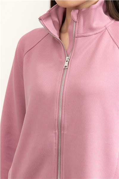 DKNY Tulip Hem Mock Neck Kadın Triko