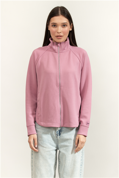 DKNY Tulip Hem Mock Neck Kadın Triko