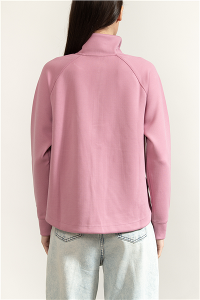DKNY Tulip Hem Mock Neck Kadın Triko