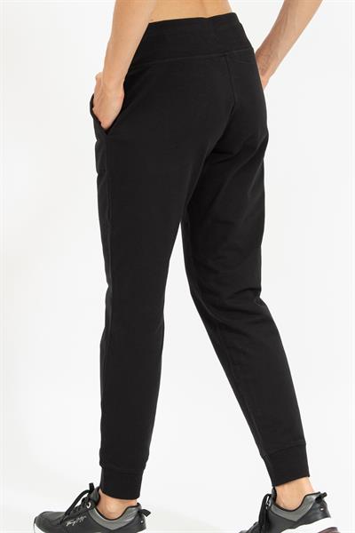 DKNY Two Tone Drawcord Kadın Eşofman Altı Siyah