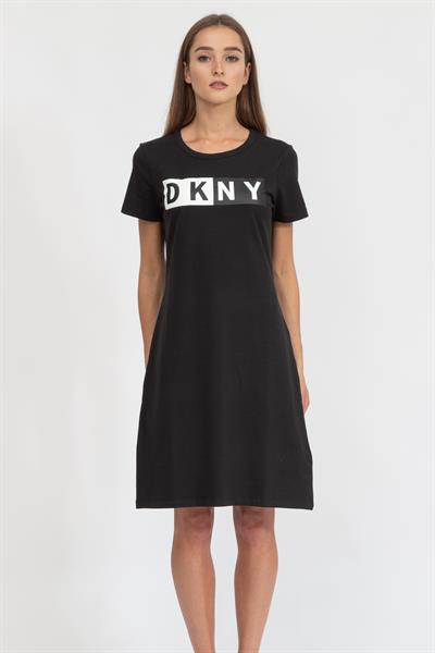 DKNY Two Tone Logo Kadın Elbise