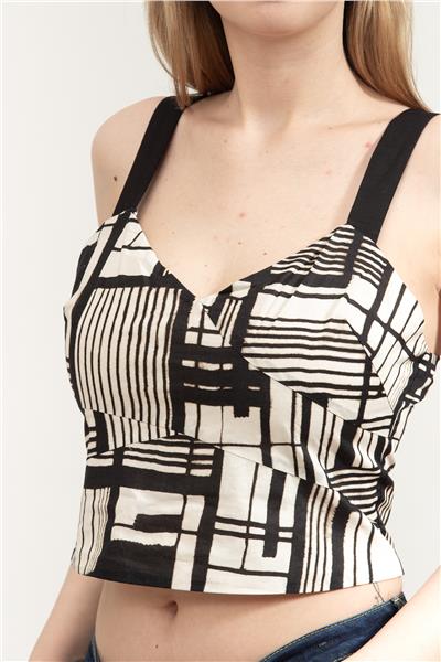 DKNY Voile Kadın Crop