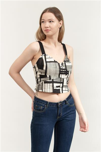 DKNY Voile Kadın Crop