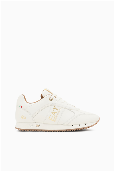 EA7 Black And White 10Th Anniversary Sneakers