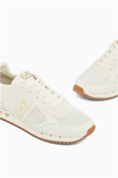 EA7 Black And White 10Th Anniversary Sneakers