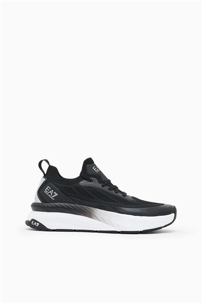 EA7 Black And White 10Th Anniversary Sneakers