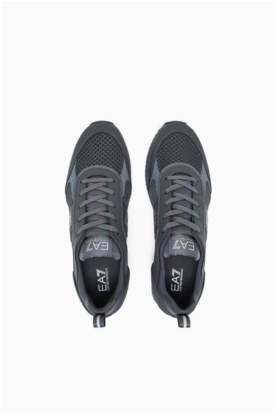 EA7 Black And White 10Th Anniversary Sneakers