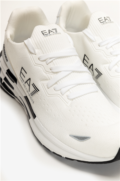 EA7 Black And White 10Th Anniversary Sneakers