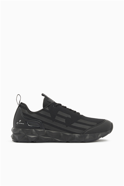EA7 Black And White 10Th Anniversary Sneakers